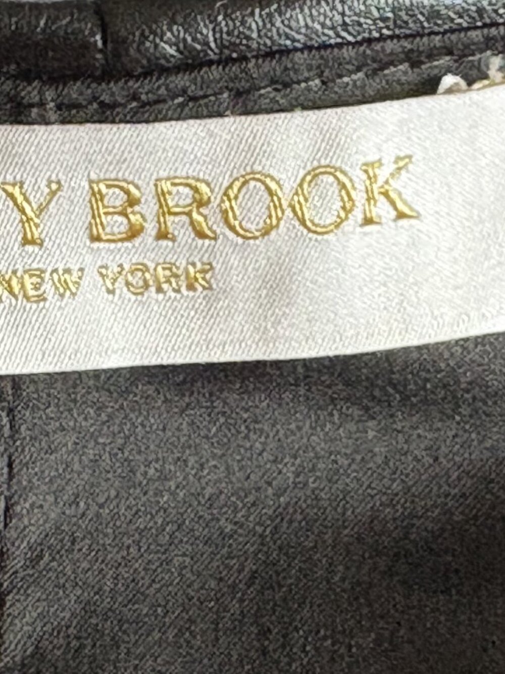 NWOT RAMY BROOK NEW YORK BLACK FAUX LEATHER CROP SLEEVELESS TOP SIZE: XS - Picture 8 of 9